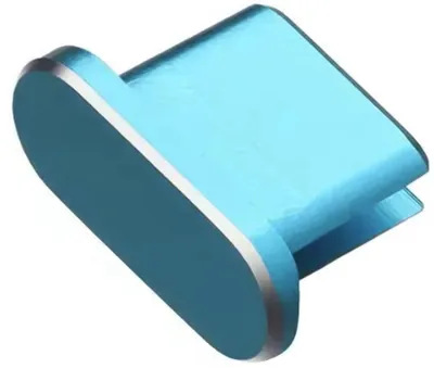 Produktbild von USB-C-Staubstecker – Staubstecker für USB-C-Eingang – Schutzstecker USB-C-Anschluss – Staubstecker – Smartphone-Stecker – Blau – Kein Staub in Ihrem Smartphone – CHPN