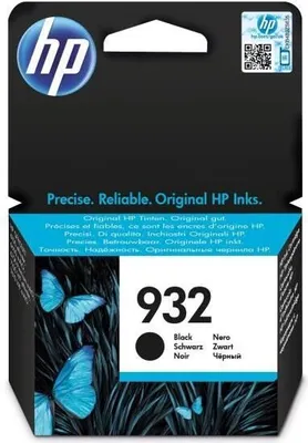 Obrázok produktu pre Atramentová kazeta, HP 932, čierna, originál (CN057AE), pre OfficeJet 6100, 6600, 6700, 7100, 7510, 7610