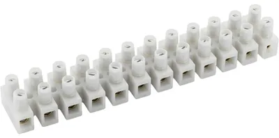 Lusterklemmenblock 12-polig, 5x, 2,5–4 mm², 5 A, 380 V