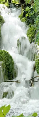 Immagine prodotto di Cascate Cascate - Feng Shui Natura Slim Poster Stampa Poster Dimensioni 30,5x91,5