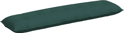 Image de vidaXL Coussin de dossier Vert foncé 200 x 19 x 50 cm Tissu