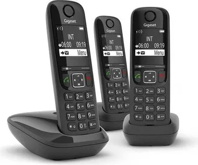 Produktbild von Gigaset As690R Trio Dect Telefoon Zwart