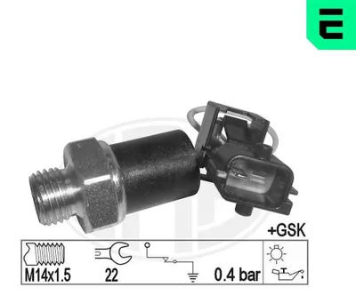 Produktbild von ERA 330907 Öldruckschalter Öldrucksensor für SAAB 9-5 Kombi (YS3E) 9-5 (YS3E) 9-3 Cabriolet (YS3D) 9-3 (YS3D)