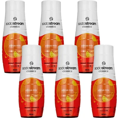 Obrázek produktu pro Sirup SodaStream Citrus Mix 440 ml. 6 kusů