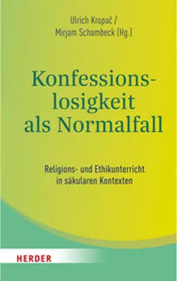 Produktbild von Konfessionslosigkeit als Normalfall