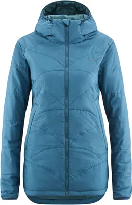 Rote Chili Wo Jarle Hoody Jacket in Blau mit Kapuze und durchgehendem Reißverschluss