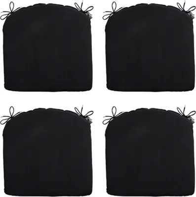 Produktbild von Madison - Sitzkissen Panama schwarz - Ca. 46x48 cm - 4er-Set