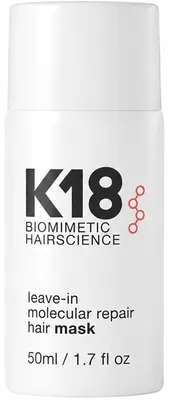 Productafbeelding van K18 - Leave-In Molecular Repair Hair Mask - Herstelt beschadigd haar in slechts 4 minuten - 50 ml