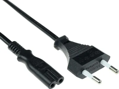 Immagine prodotto di ACT AK5242 Cavo di alimentazione nero 3 m accoppiatore CEE7/16 C7 (AK5242)