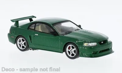 Produktbild von IXO 1:43 Ford Mustang STV Cobra R - metallic-green - 2000