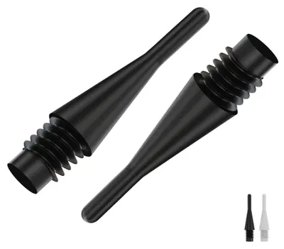 Produktbild von BULL'S Longlife Short 6mm(2BA) - weiß -- 1000 Stck