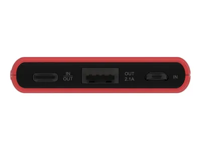 Image de Terratec P50 Pocket Lithium Polymer (LiPo) 5000 mAh Rouge