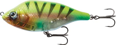 Produktbild von Fox Rage Hitcher Jerk & Twitch UV 120mm 60g lipless sinking Jerkbait, Farbe:Sun Tiger