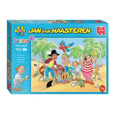 Image de Jan van Haasteren Puzzle Junior Chasse au Trésor, 150pcs.