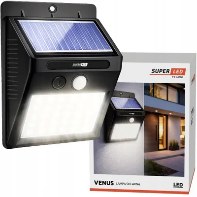 Produktbild von SuperLED Solar LED Gartenlampe mit Bewegungssensor Außenbereich