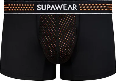 Image de SUPAWEAR - Sous-vêtement Boxeur ajusté Hommes - Mesh Trunk Neon Orange - 1x Taille S
