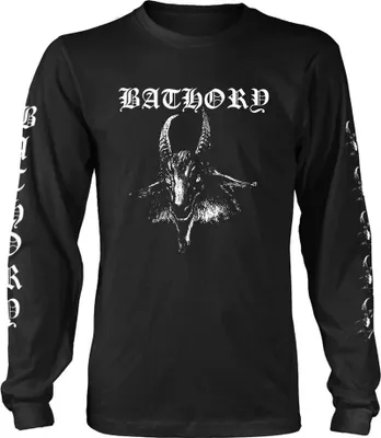 Produktbild von Bathory - T-Shirt für Herren/Damen Uni  Langärmlig PH3100 (L) (Schwarz)