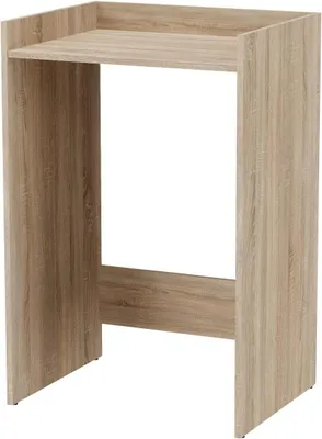 Image de Armoire à lave-linge - Armoire de salle de bain - Rangement - Style moderne - 64 x 50 x 97,5 cm - Chêne Sonoma