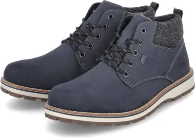 Zdjęcie produktu dla Rieker buty zimowe mężczyźni sztuczna skóra niebieski rozmiar: 43