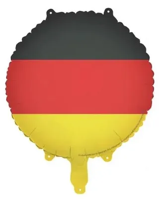 Produktbild von Folienballon, Deutschlandflagge, 35 cm - PartyDeco