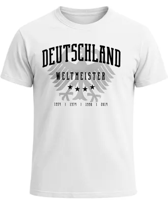 Produktbild von Herren Fan-Shirt Deutschland Adler WM Fußball-Sommer 2026 Fußball Weltmeisterschaft Trikot Moonworks®