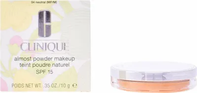 Produktbild von Clinique Almost Powder Makeup SPF 15, Kompaktes Gehäuse, Pulver, Universal, Feuchtigkeitsspendend, Schutz, Messe, Neutral