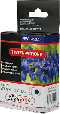 Produktbild von Tintenpatrone schwarz für Brother, DCP-J132W, DCP-J152W, DCP-J172W,