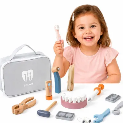 Image de Viga Polarb Kit de dentiste en bois