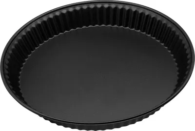 Obrázok produktu pre Forma na quiche 28 cm, čierna, kus