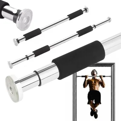 Immagine prodotto di Rebel RBA-2406 Barra porta, 62 - 100 cm, 100 kg, argento