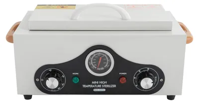 Produktbild von Trockensterilisator - Heißluft Desinfektionsgerät 2,5 l 300 W - Temperatur 60–220 °C einstellbar - Timer 0–60 min - Salon Werkzeuge - Schwarz