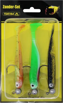 Produktbild von Seika Pro Zander-Set Gummifisch Set