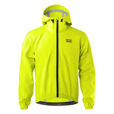 Produktbild von ROCKBROS Regenmantel Wasserdicht Sport Winddicht Jacken Fahrradjacke EU Größe XXL Damen und Herren