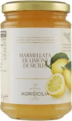 Produktbild von Limoni Di Sicilia 360g Zitronenmarmelade - Agrisicilia
