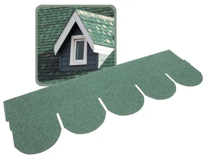Produktbild von DAPRONA 20x Bitumen Dachschindeln Biberschwanz Grün 1 m x 32 cm – 2,6 m² selbstklebend mit Glasvlieseinlage – wetterfest & UV-beständig für Gartenhaus, Carport, Garage, Pavillon