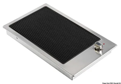 Immagine prodotto di Griglia elettrica con piano in vetroVetroceramica Osculati 50.381.02