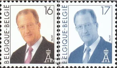 Produktbild von Briefmarken Belgien 1996 Mi 2691,2732 (kompl.Ausg.) gestempelt Freimarke: König Albert II.