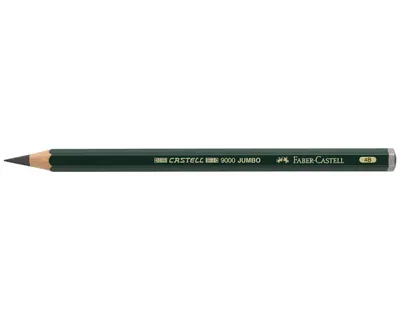 Immagine prodotto di Faber-Castell 119304 Castell® 9000 Matita Jumbo - 4B, verde scuro