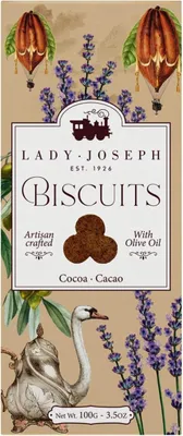 Immagine prodotto di Biscotto al cacao Lady Joseph - Biscotto al cioccolato con olio d'oliva