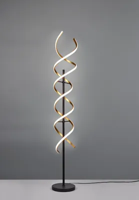 Obrázek produktu pro Zlatá stojací lampa LED SEQUENCE od Trio 441810208
