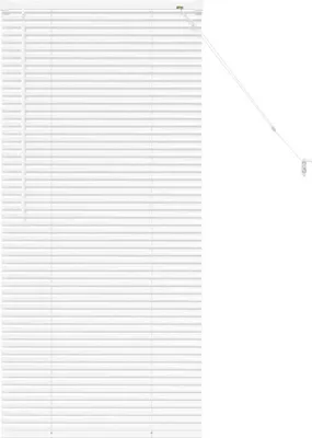Zdjęcie produktu dla Żaluzje listwowe vidaXL, białe, 130 x 55 cm, aluminium