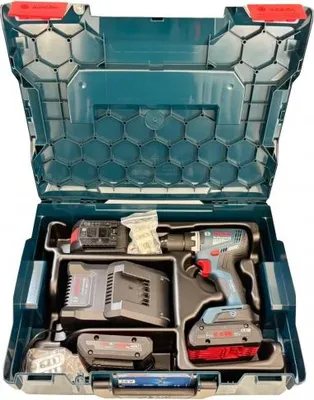 Produktbild von Bosch GSR 18V-65 Professional, Handbohrmaschine, Schlüssel, Schwarz, Blau, 2100 RPM, 550 RPM, 2100 RPM