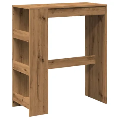 Produktbild von "im Sonderangebot"Esstisch/Bartisch - CLORIS - Küchentisch elegantes Design - mit Regal Artisan-Eiche 90x40x103,5cm Holzwerkstoff - Esstische DEMöbel655974