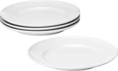 Productafbeelding van Georg Jensen, lunchborden, porselein, 22 cm, set van 4, artikelnummer 10020484