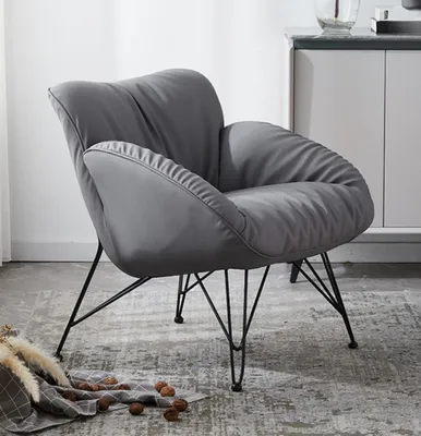 Produktbild von Design Sessel Textil Luxus Couch 1 Sitzer Sofa Relax Lounge Club Polster