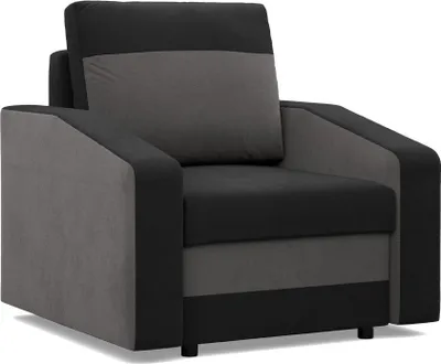 Produktbild von Loungesessel für das Wohnzimmer Orion, Schwarz + Weiß