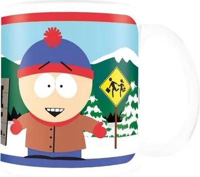 Obrázek produktu pro South Park - hrnek na kávu PM11126 (jedna velikost) (bílá/červená/modrá)