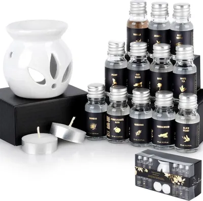 Produktbild von Duftölbrenner aus Keramik, 15-tlg.