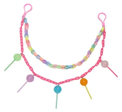 Produktbild von Bunte Acryl-Süßigkeiten-Hängerkette für Damen