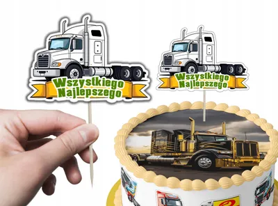 Produktbild von Tortenstecker Kuchendeko Geburtstag - LKW